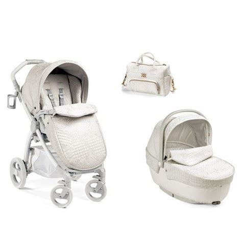 young versace pram white|versace baby bag.